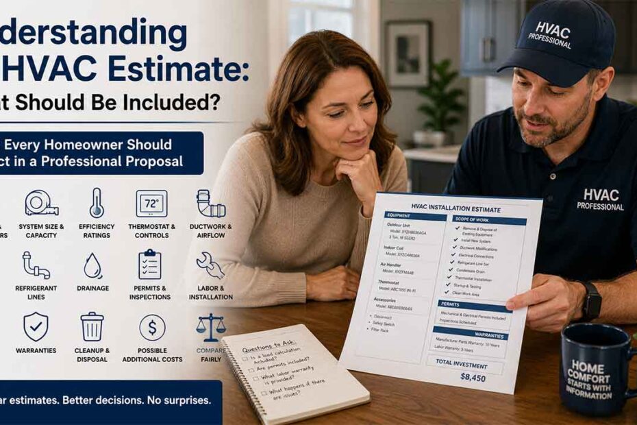 Understand an HVAC Estimate